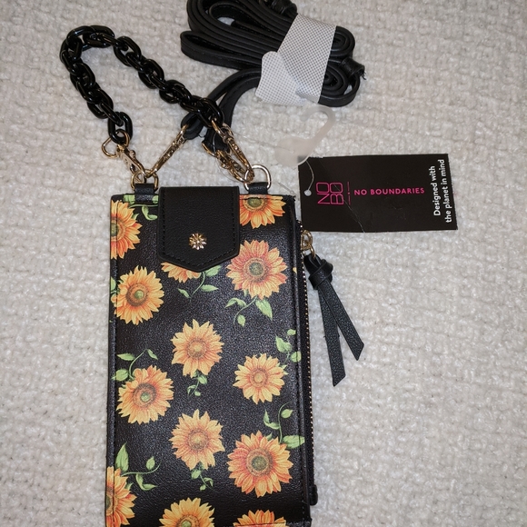 NWT! 🌻 Sunflower Crossbody Bag w/ Touchscreen - Picture 2 of 12